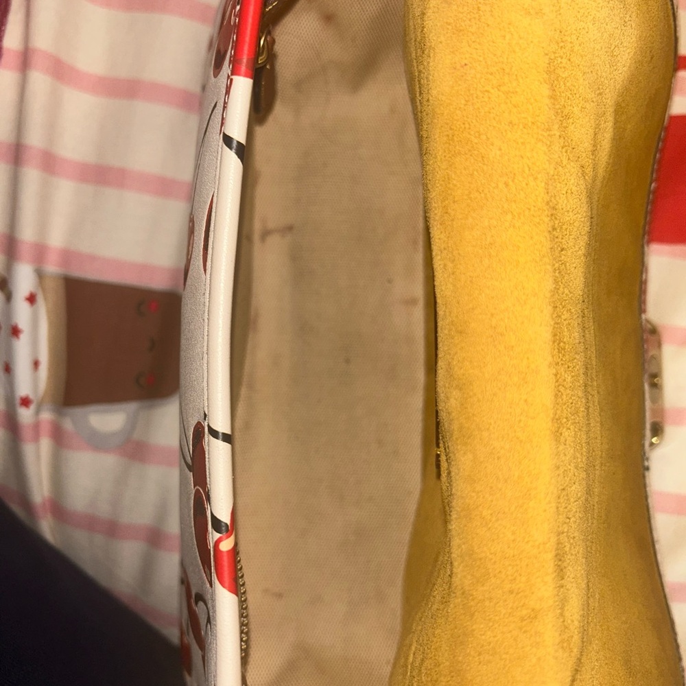 Coach Cherry Print Soft tabby Bag - Picture 6 of 10
